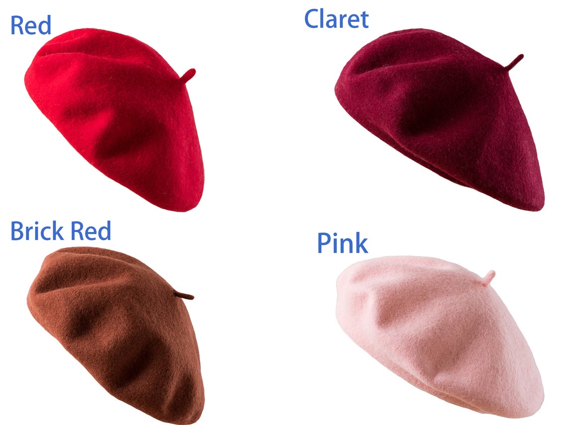 Large Size French Beret Hatwomen's Vintage Etsy