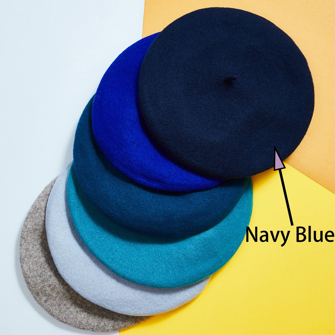 Large Size French Beret Hatwomen's Vintage Etsy
