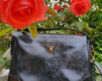 Y2K Prada Tessuto Sport Nero Shoulder Bag - Etsy