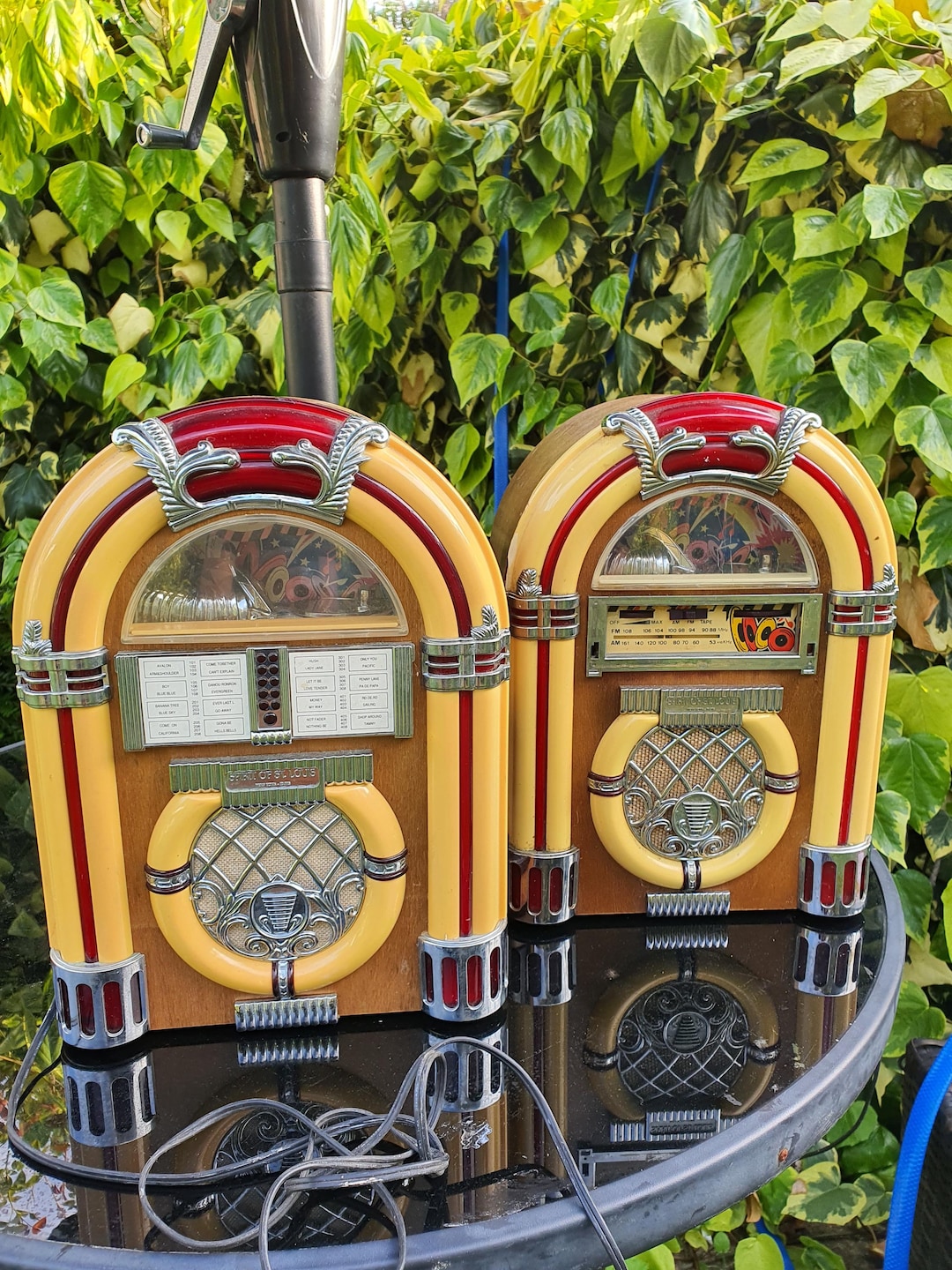 Vintage Spirit of Saint Louis Tabletop Jukebox Radio/cassette