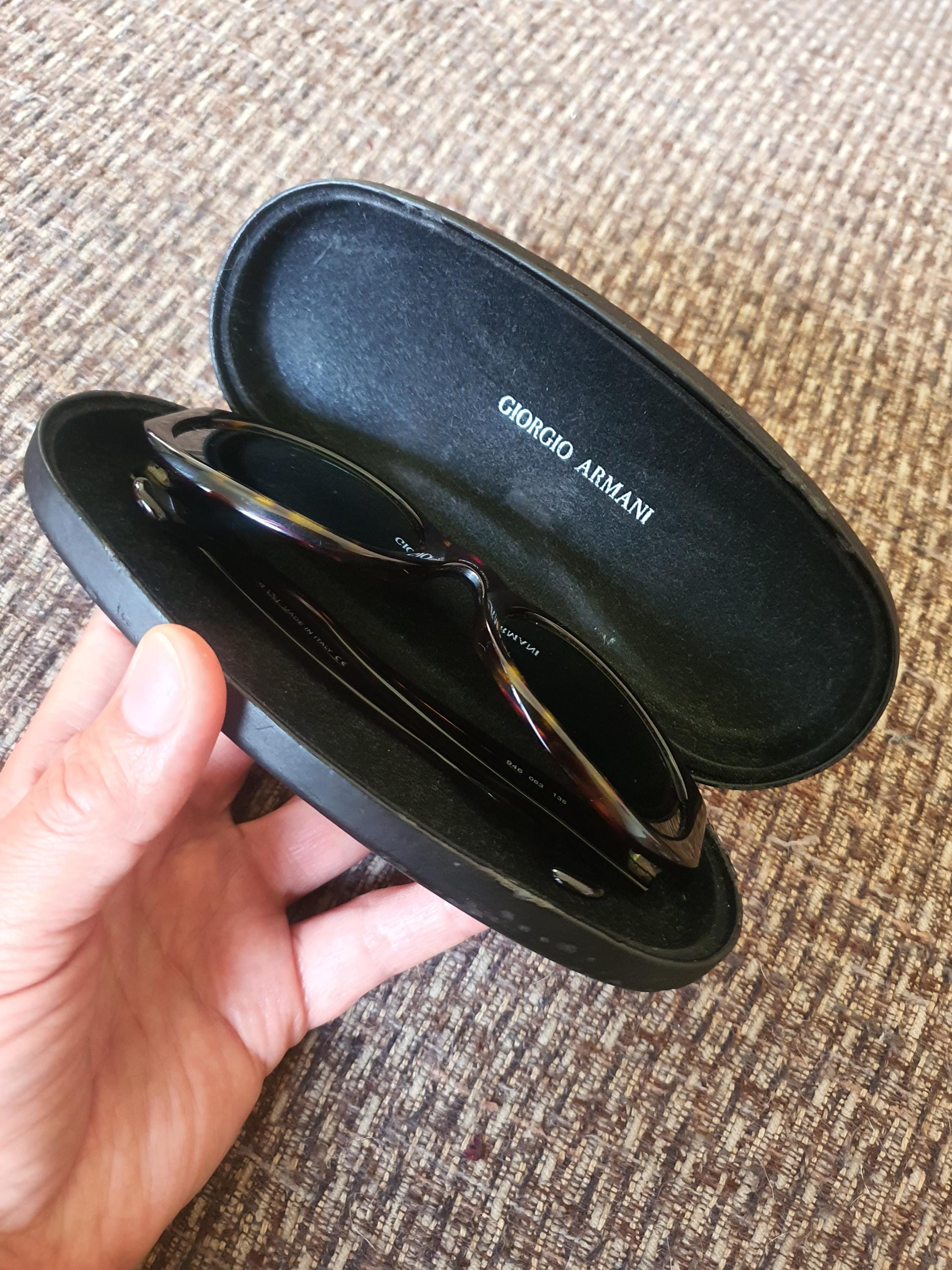 Stunning Vintage GIORGIO ARMANI 946 063 Tortoise Shell Sunglasses