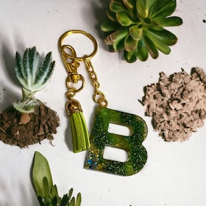 Personalized Initial Keychain
