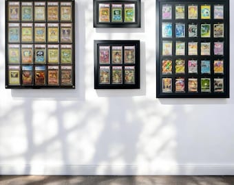 Custom Display Frame for PSA & CGC Slabs | Multiple Sizes | Collectible Card Holder Wall Mount