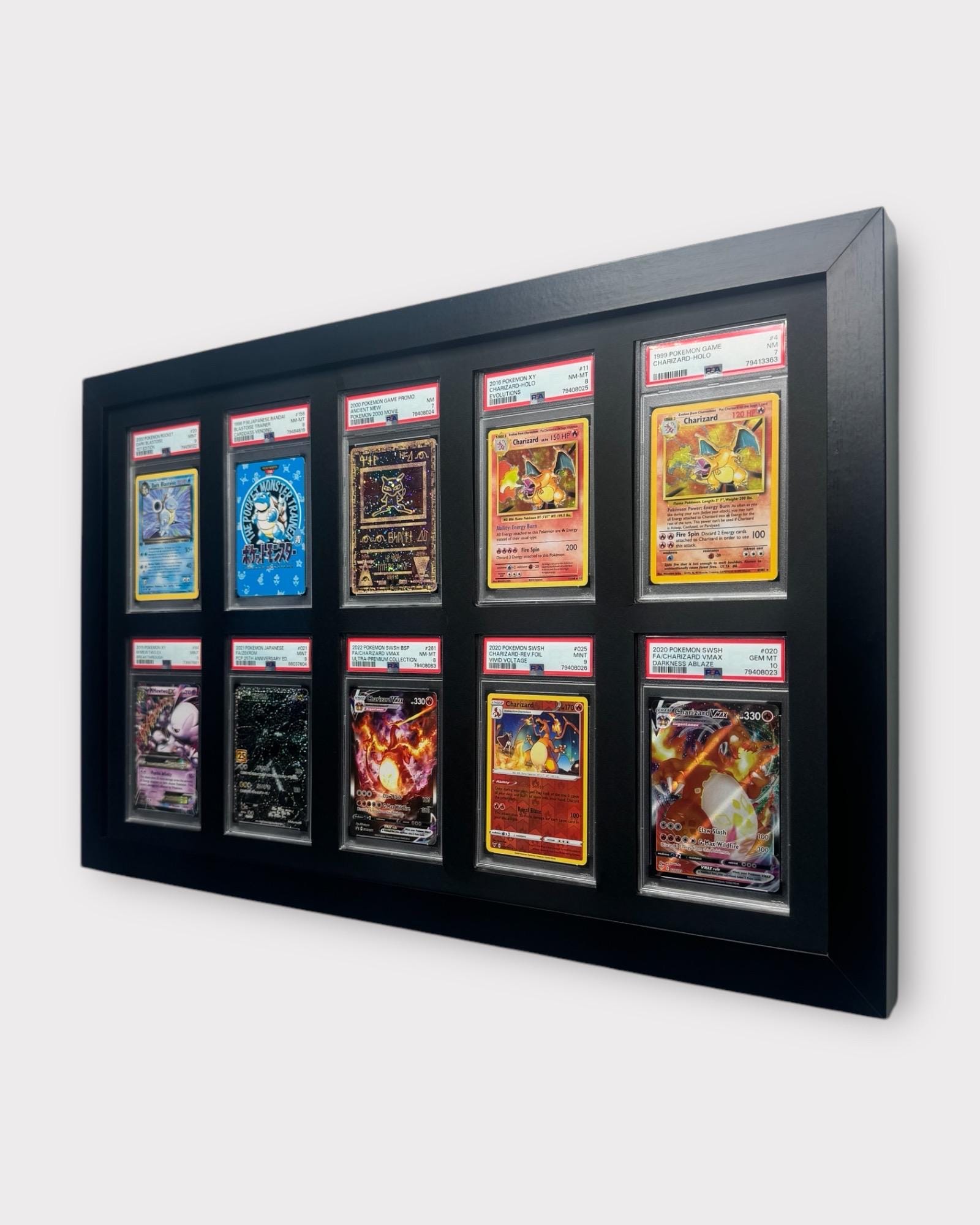 psa graded pokemon card 10 slot display Typhlosion No. 157 Neo Genesis Japanese Holo Rare Pokemon Card Near Mi main image 0