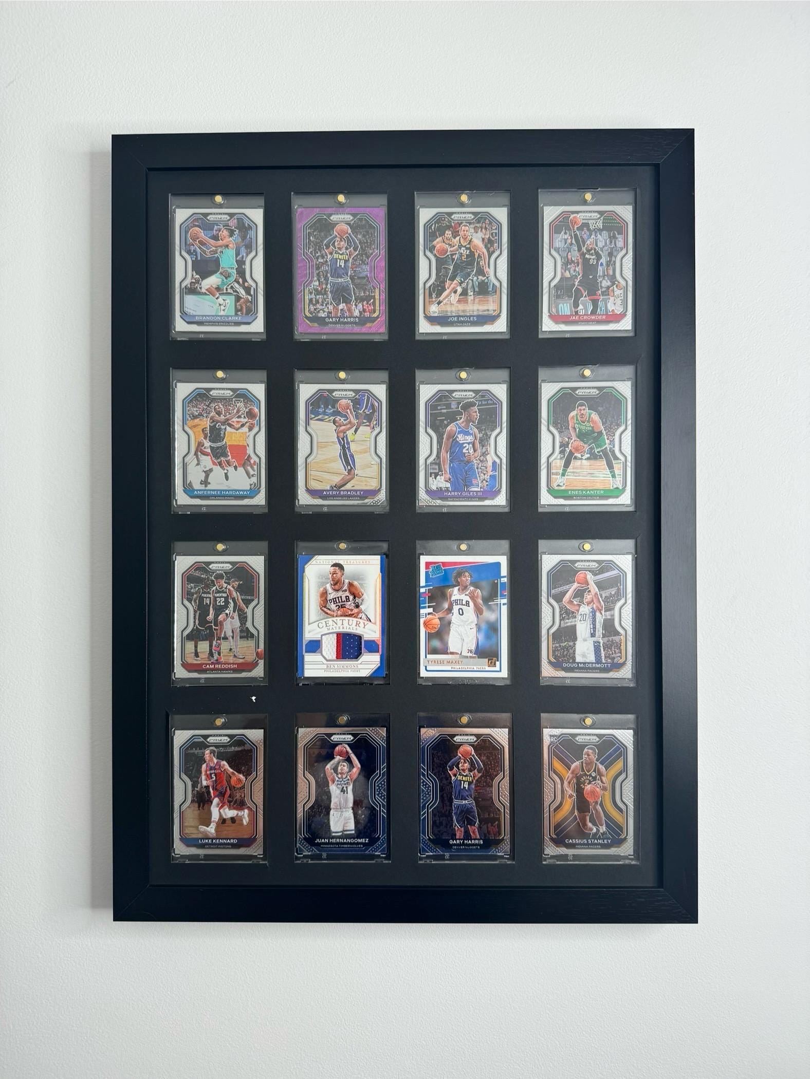 20 card display case DIY Custom Sports For Dollars! Step by step instructions Expertly crafted in the USA from solid hardwood with a glossy finish One Touch Card Display Frames