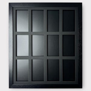 PSA/CGC Compatible Card Wall Frame: 12 Grid , Pokémon/NBA/Sports Collectibles, Display Solution for Graded Trading Cards