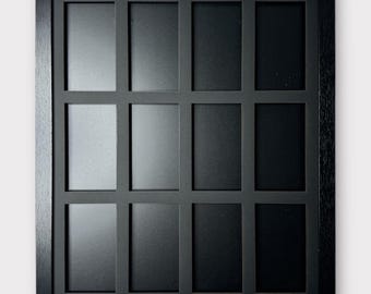 PSA/CGC Compatible Card Wall Frame: 12 Grid , Pokémon/NBA/Sports Collectibles, Display Solution for Graded Trading Cards