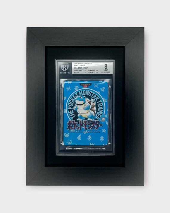 BGS Beckett Card Display Wall Frame: 1 Grid Pokemon/sports/nba/nhl Graded  Trading Cards - Etsy