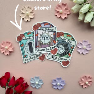 Esquie Sticker from Clair Obscur Expedition 33 Game | Glossy or Shattered Glass Vinyl Finish | Cute Illustrated Art Design 5cm x 4cm image 12