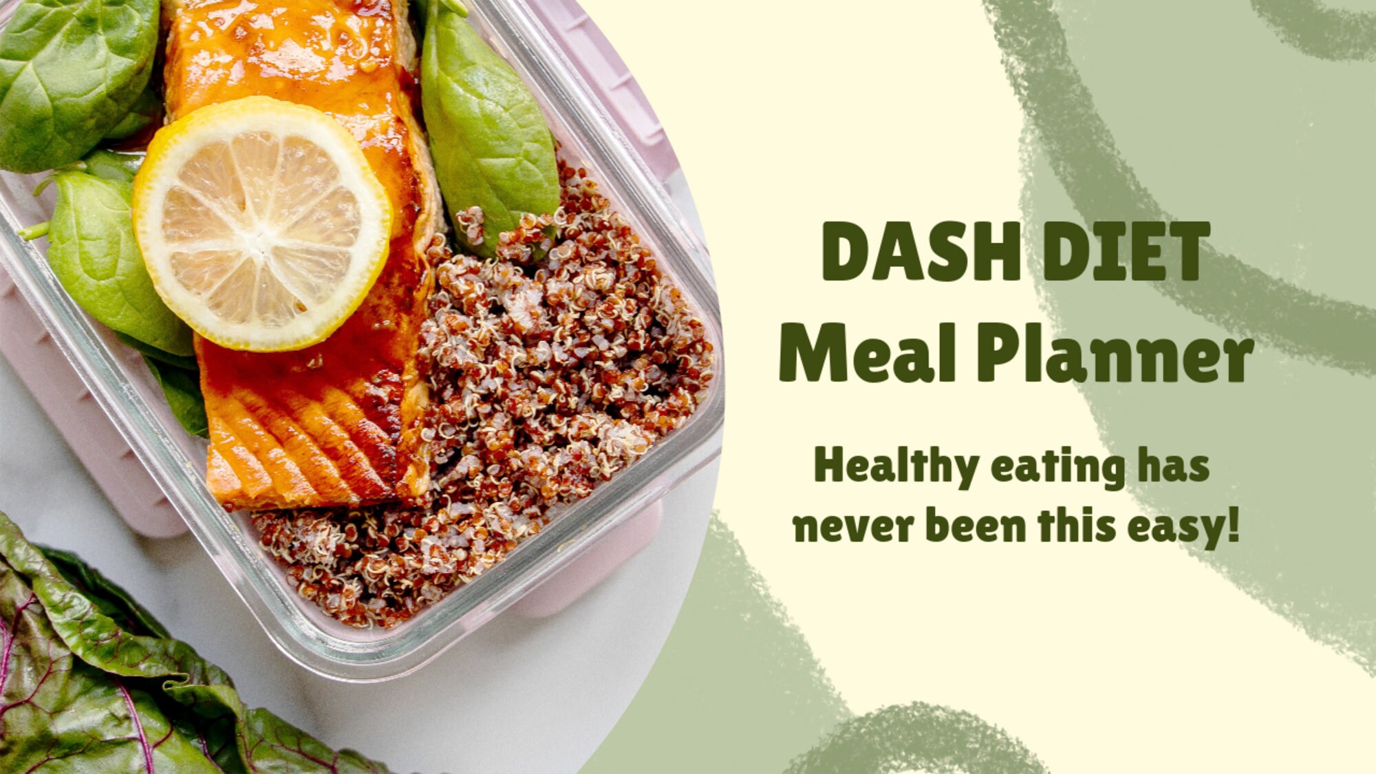 Dash Diet Meal Planner: Printable - Etsy