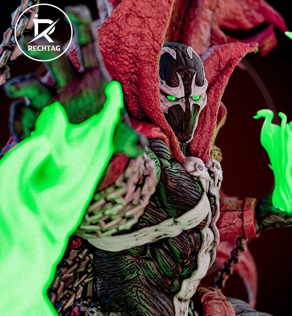 Spawn - Mcfarlane's Spawn Fanart - 1:6 Scale 3D Print - Etsy