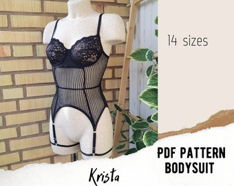Body w formacie PDF wykrój bielizny Krista