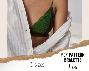 Bralett pdf Pattern  Lera