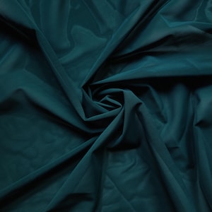 Dark Green Stretch Mesh Fabric – Durable & Versatile for Sewing and Crafts