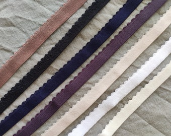 Picot Elastic, 3/8" (10mm), Lingerie & Bra Making