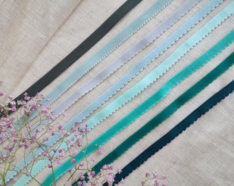 3/8" Picot Edge Elastic, Lingerie Sewing, Bra Making