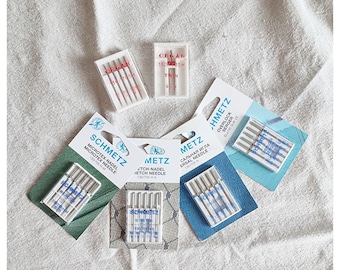 Schmetz Sewing Machine Needles – Overlock, Universal & Stretch Needles