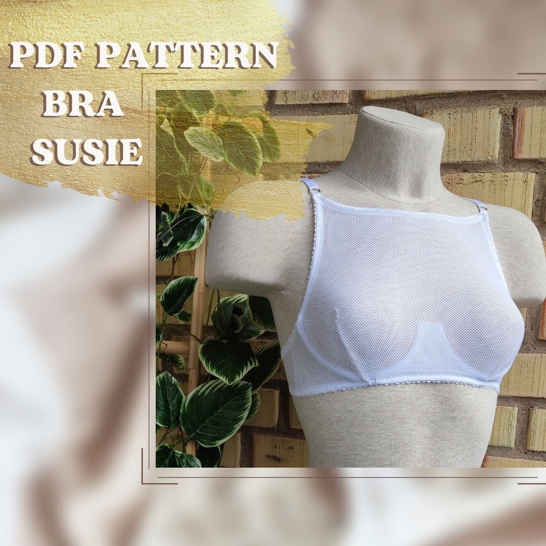 Bra Sewing Lingerie Pattern PDF Helle Sizes: 75AA / 75A / 75B / 75C -   Ireland