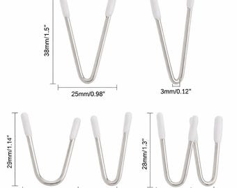 V-Shape Bra Underwire: Coated Steel, Lingerie Making supplies
