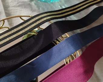 Velvety Wide Elastic Band: Sewing Waistband Ribbon