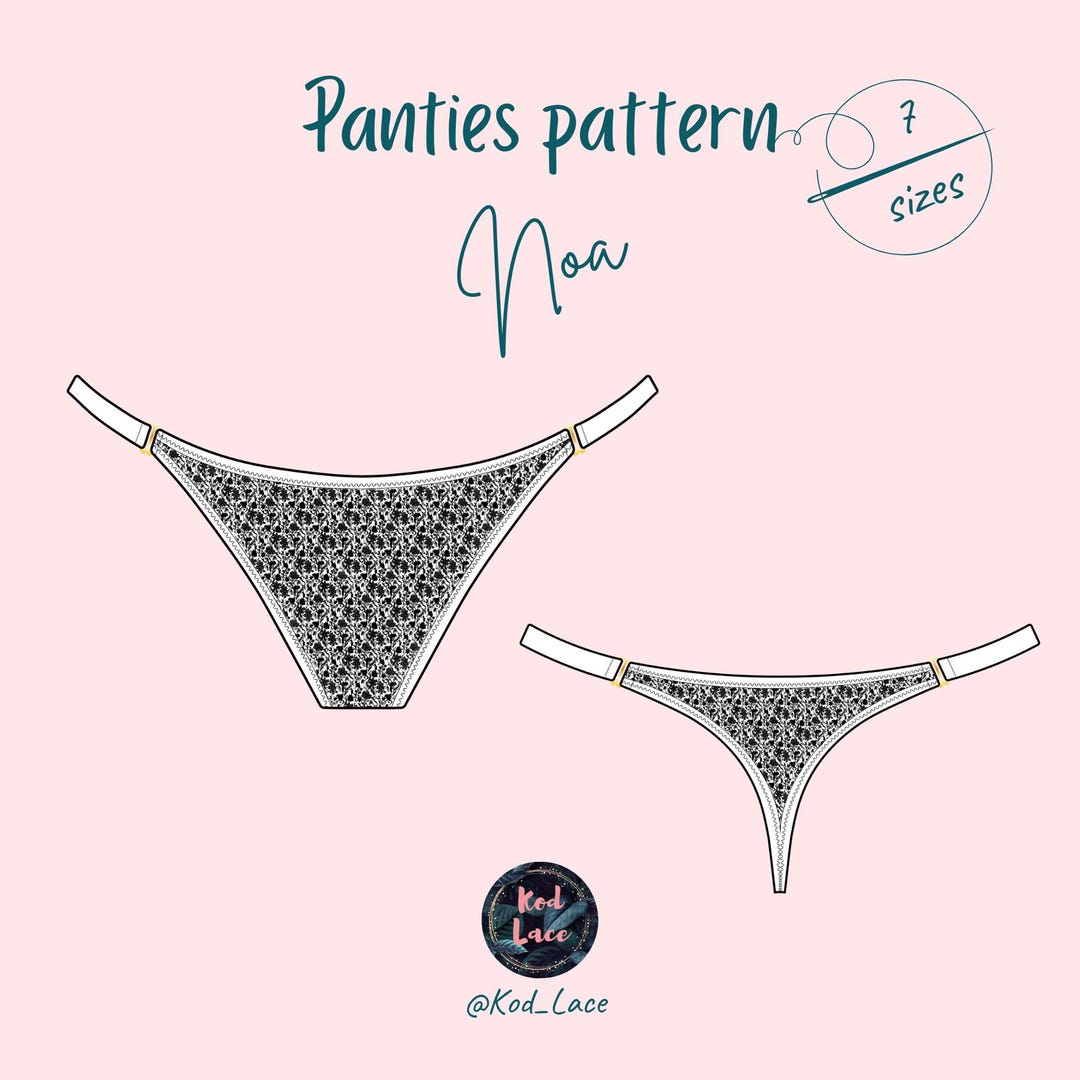 Thong Panties Sewing Pattern – 