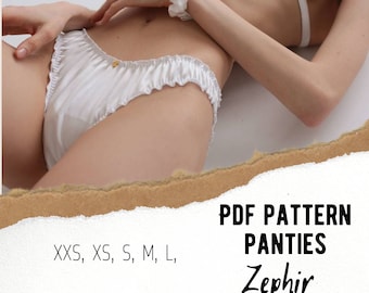 Mutandine Zephir Cartamodello PDF 5 misure