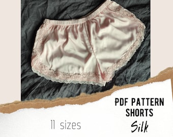 Silk shorts PDF Pattern