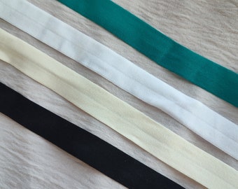 Elástico plegable mate de 20 mm para costura de lencería / Mejor precio en KODLACE.SHOP