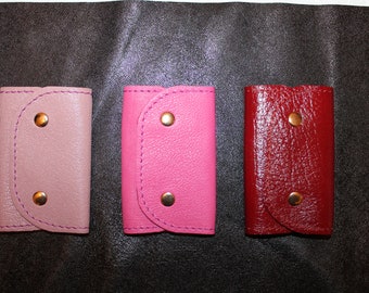 Leather key case, Leather key holder, Key organizer leather, Key pouch, Leather key wallet, Italian leather key case personalized
