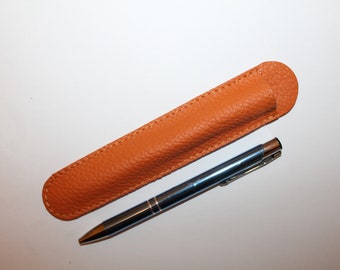 Large Leather Pen Sleeve Leather Pen Case Leather Pencil Sleeve Fountain  Pen Holder Leather Pen Case 