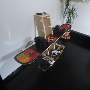 Skate rack, Snowboard rack, Freestanding rack