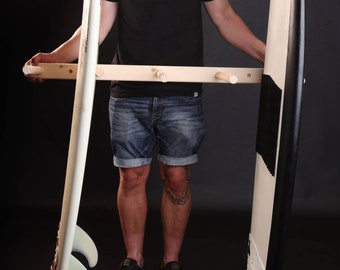 Estante de pared para surf