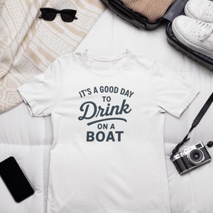 Camisa de barco, camisa de crucero, camisa de vacaciones en barco, camisa de viaje en barco de verano, regalo para viaje en crucero, camisa de playa