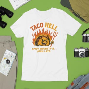 Taco Shirt, Funny Vintage Taco Restaurant Tee, Taco Lover gift, Foodie Graphic Tee
