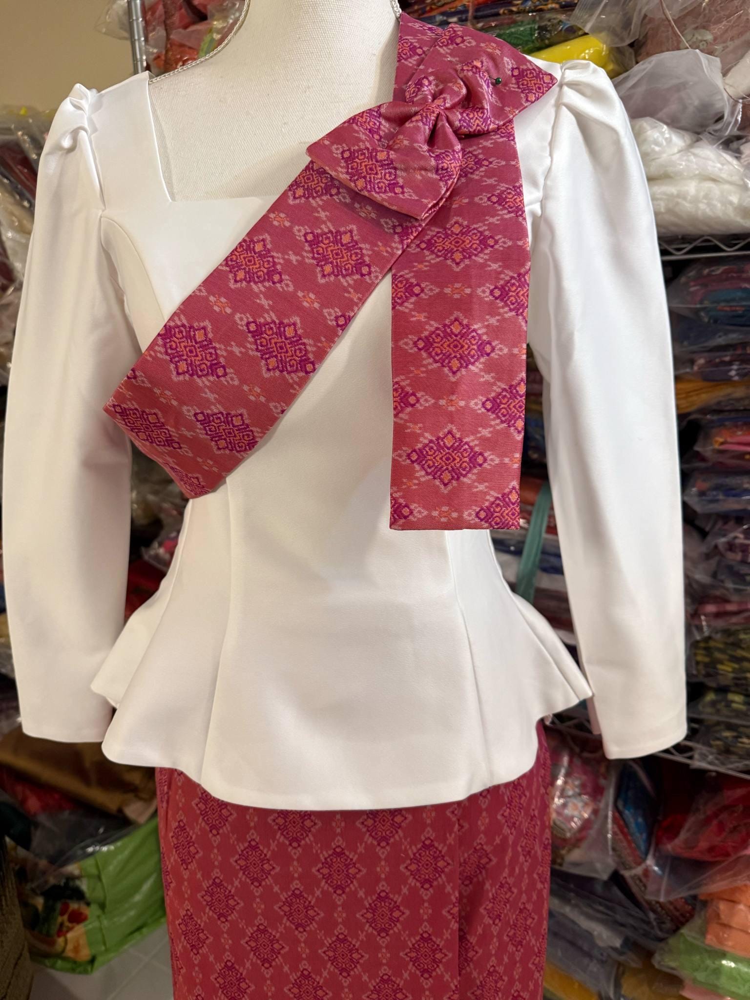 Cambodian Dress Pink - Etsy Canada Cambodian Dress Pink - Etsy Canada
