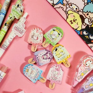 Kawaii Kitty & Friends Erasers Cute Japanese Anime Character Novelty Erasers