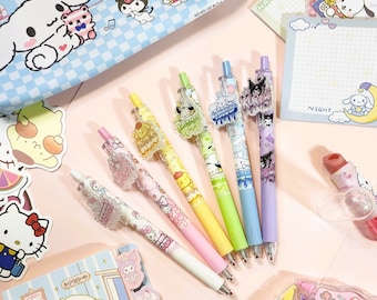 Bolígrafos de gel kawaii: bolígrafos con personajes de dibujos animados japoneses con mucho encanto
