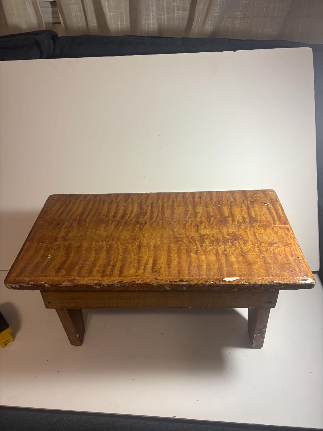Vintage Wooden Cricket Bench Milking Stool - Etsy