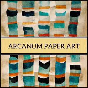 Tribal paper digital paper for collage scrapbooking card making projects