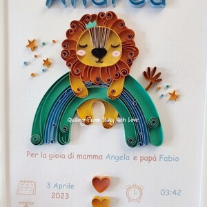 PAPER ART DESIGN quadro nascita