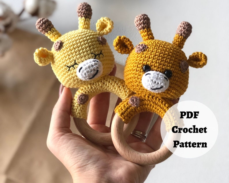 Tutoriel Amigurumi pour motif au crochet Adorable girafe PDF en anglais, création de jouet fait main, cadeau d'artisan unique image 3