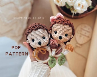 Crochet Hedgehog Rattle Pattern, Baby's Playtime Crochet Pattern, Cute Companion Crochet Pattern, Little Hands Toy Amigurumi, Cuddly Animal