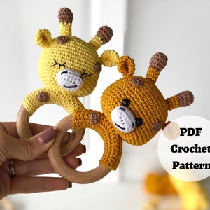 Tutoriel Amigurumi pour motif au crochet Adorable girafe PDF en anglais, création de jouet fait main, cadeau d'artisan unique image 6