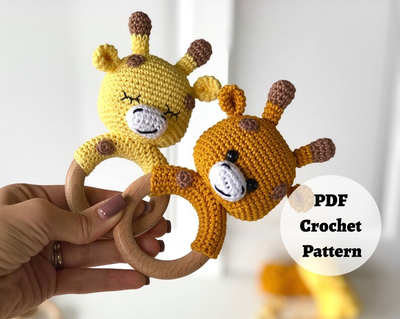 Tutoriel Amigurumi pour motif au crochet Adorable girafe PDF en anglais, création de jouet fait main, cadeau d'artisan unique image 6