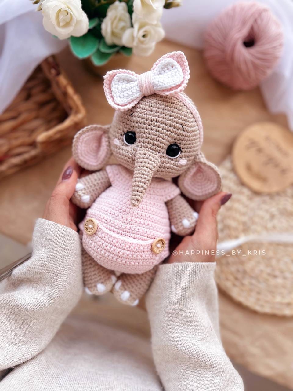 40 Elephant Crochet Patterns for Amigurumi, Plushies, Loveys, and Nursery Decor 37 Thick Legs Elephant Crochet
