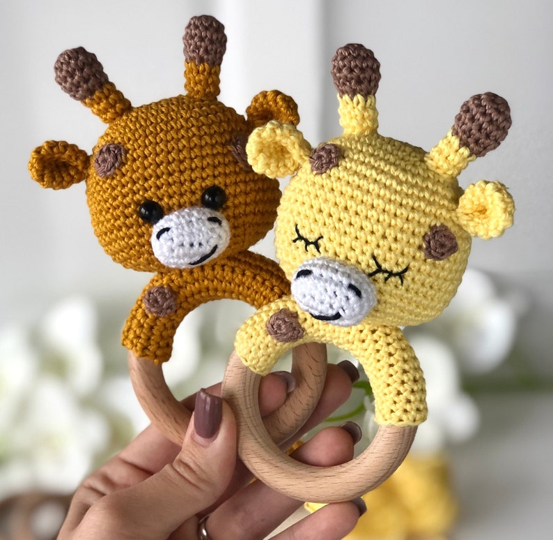 Tutoriel Amigurumi pour motif au crochet Adorable girafe PDF en anglais, création de jouet fait main, cadeau d'artisan unique image 8