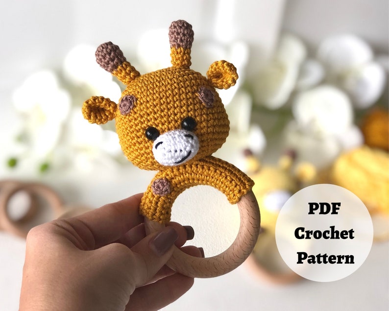 Tutoriel Amigurumi pour motif au crochet Adorable girafe PDF en anglais, création de jouet fait main, cadeau d'artisan unique image 7