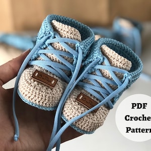 Crochet baby shoes pattern, English Patterns, Newborn Slippers | Uni2