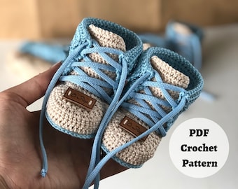 Crochet baby shoes pattern, English Patterns, Newborn Slippers | Uni2