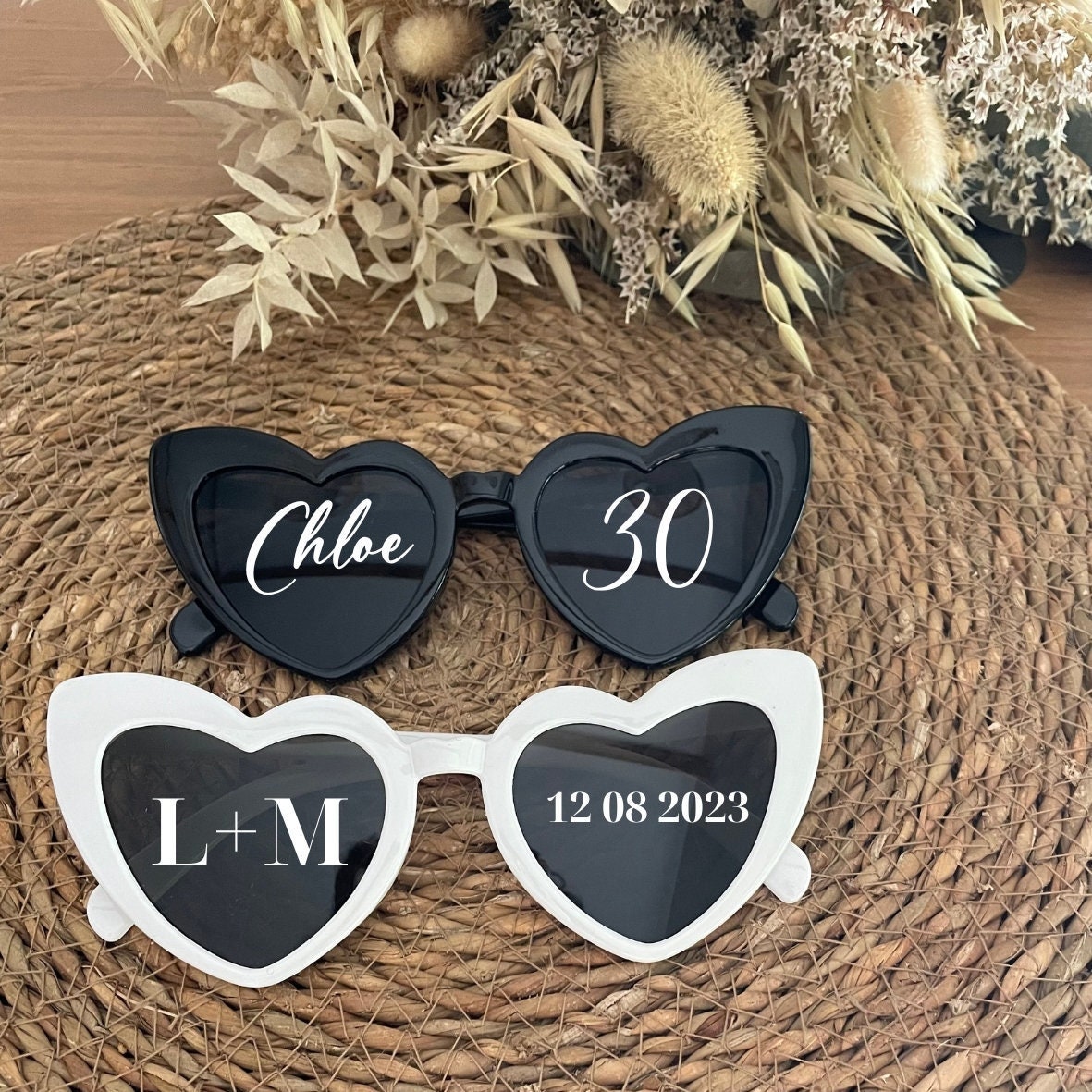 de soleil personnalisées pour mariage, enterrement de vie, anniversaire Etsy France